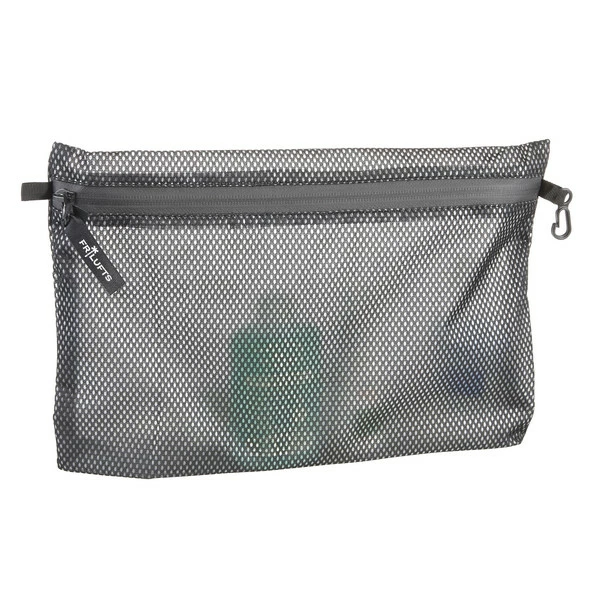 FRILUFTS UTILITY BAG - Packbeutel Black Mesh 1 FRILUFTS UTILITY BAG - Packbeutel Black Mesh