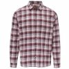 FRILUFTS AZUA L/S SHIRT Männer - Outdoor Hemd Cabernet