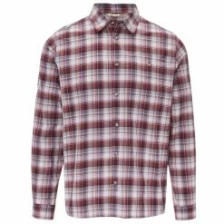FRILUFTS AZUA L/S SHIRT Männer - Outdoor Hemd Cabernet