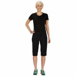 FRILUFTS SKOGAR SOFTSHELL CAPRI Frauen - Softshellhose Caviar -FRILUFTS Verkäufe 285131004 g skogar softshell capri frilufts