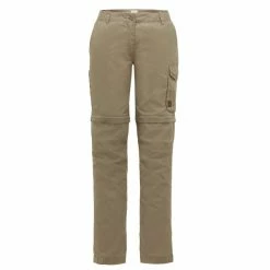 FRILUFTS RAZNAS ZIPOFF PANTS Frauen - Trekkinghose Light Khaki
