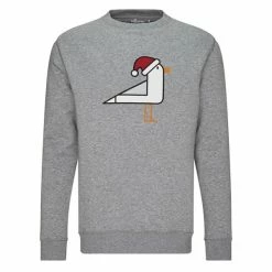 FRILUFTS OMAUI X-MAS SWEATER Männer - Sweatshirt Smoked Pearl