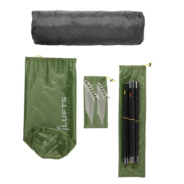 FRILUFTS NEPHIN 3 - Kuppelzelt Vineyard Green 16 FRILUFTS NEPHIN 3 - Kuppelzelt Vineyard Green – Bild 16