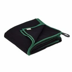 FRILUFTS MICROFIBRE TOWEL W:O:A - Reisehandtuch Green/black