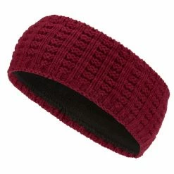 FRILUFTS ADAK KNITTED HEADBAND Unisex - Stirnband Biking Red